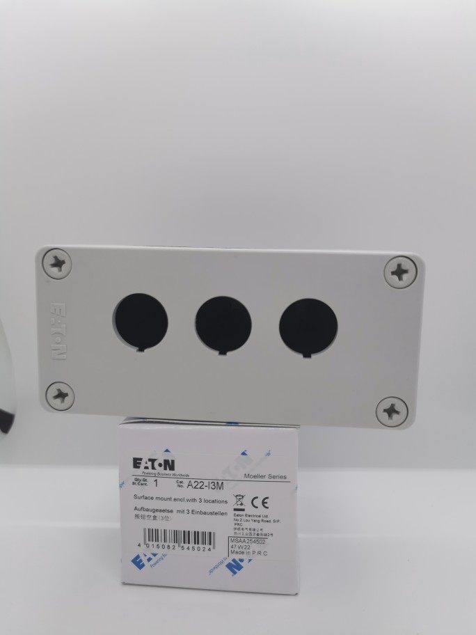 伊顿穆勒eaton按钮盒a22-i3m(3位),原装正品现货