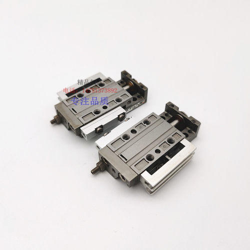 MXJ气动滑台MXJ6-5/MXJ6-10/MXJ6-15CS/CT/C/P/L精密导轨滑台气缸