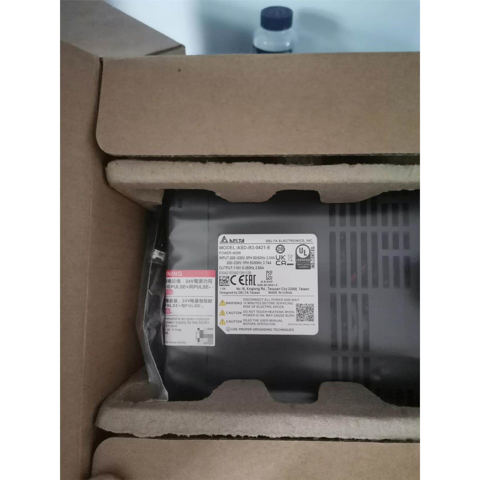 台达B3系列驱动器ASD-B3-0421-E，全新正品