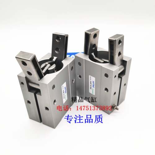 亚德客型HFY机械夹爪手指气缸HFY6/HFY10/HFY16/HFY20/HFY25气缸