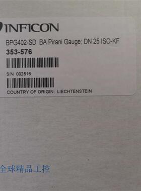 全新NFICON英福康 BPG402-SD 353-576真空计传感器镀膜机备件