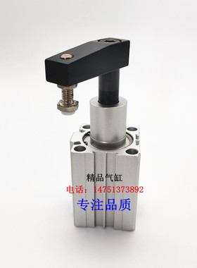 亚德客型回转夹紧气缸QCK/QCKL/R63X10/QCKL/R63X20X30X50S/M/FB