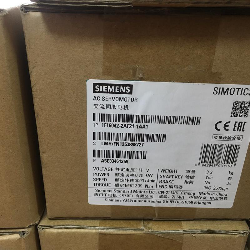 1FL6042-2AF21-1AA1SIMOTICS S-1FL6工作电压230V 三相交流