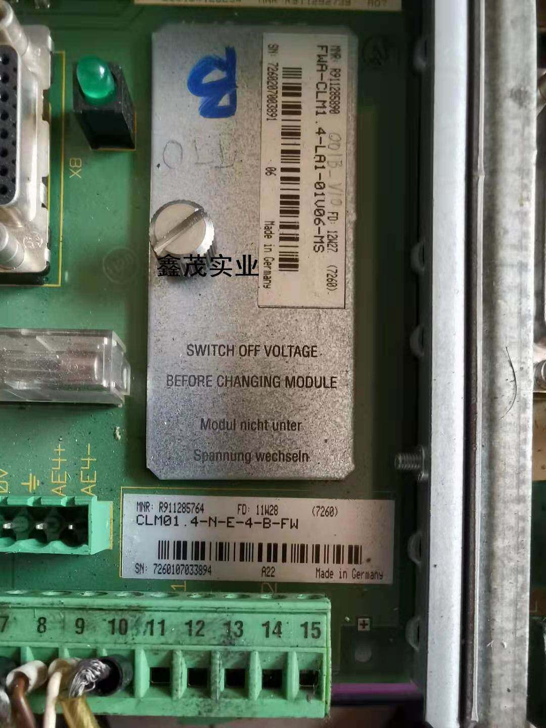 Rexroth力士乐CLM01.4-N-E-4-B-FW现货FWA-CLM1.4-LA1-01VRS-MS