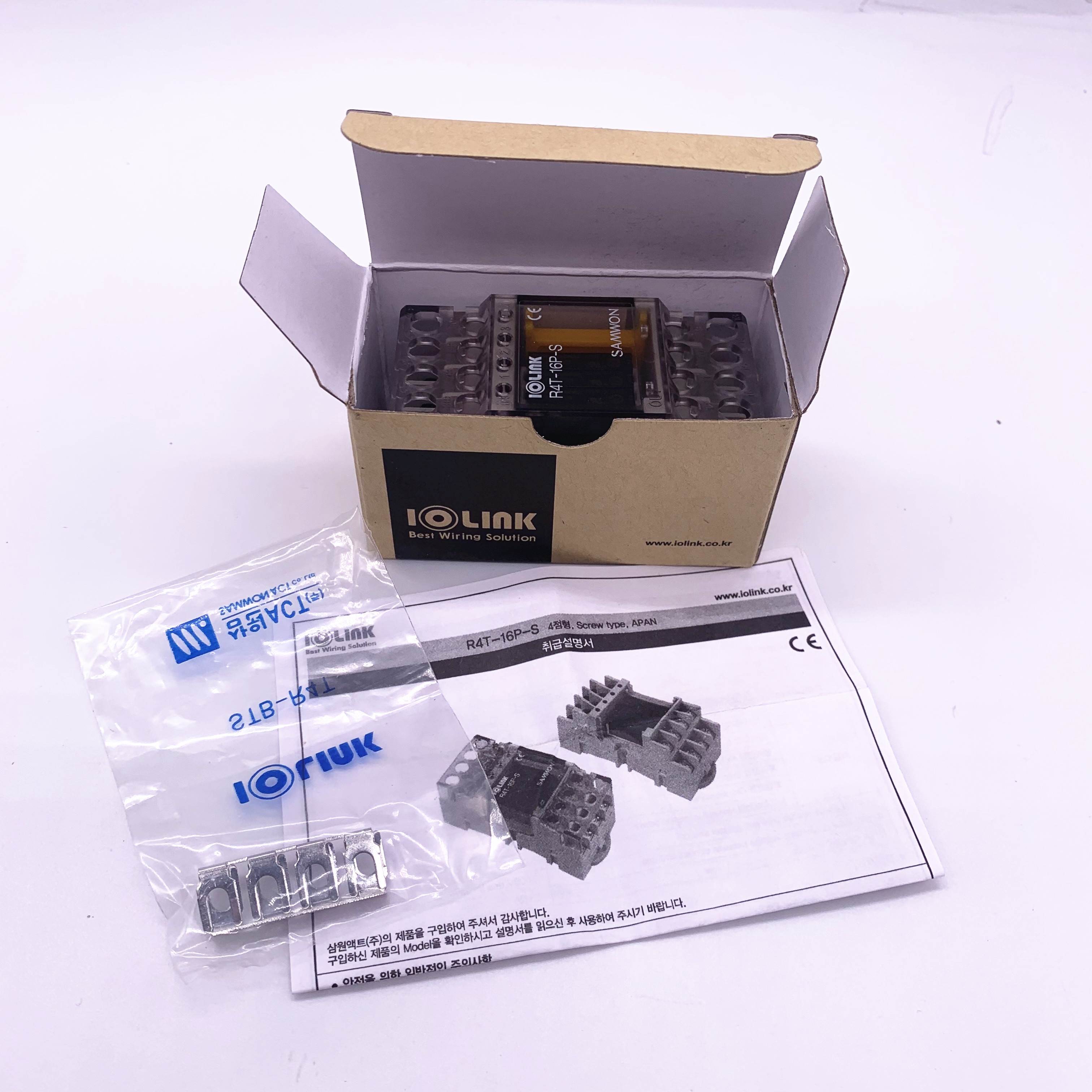 韩国SAMWON三元继电器模组R4T-16P-S R4G-24V R4T-YC R4T-G6D