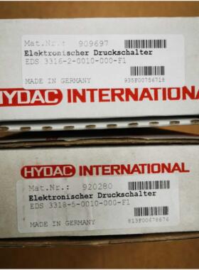 全新HYDACEDS3316-2-0010-000-F1 EDS3318-5-0010-000-F1库存现货