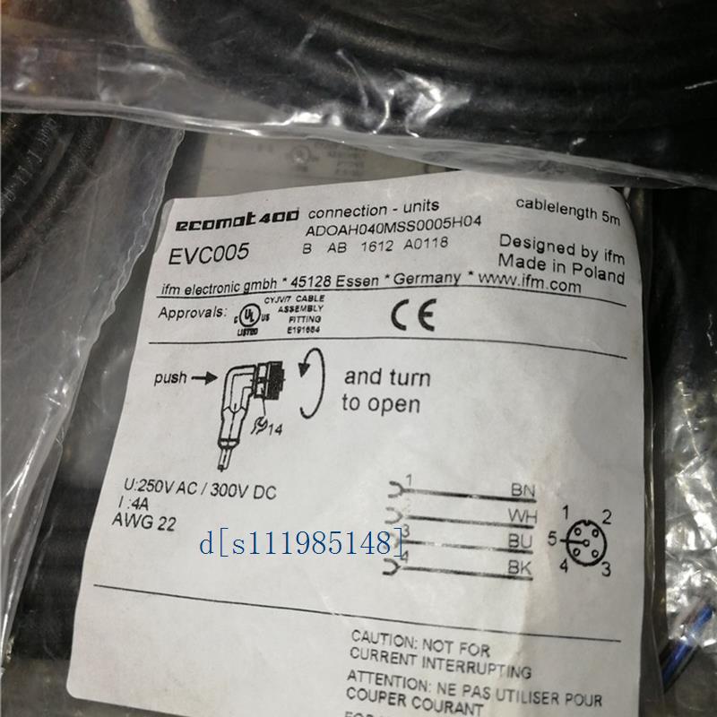 易福门EVC004,EVC005,EVC006,EVC086,EVC01E,EVC059,EVC014