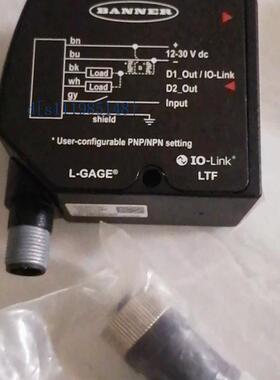 美国BANNER纳邦LTF12KC2LDQ距离激光测距位移传感器801130原装