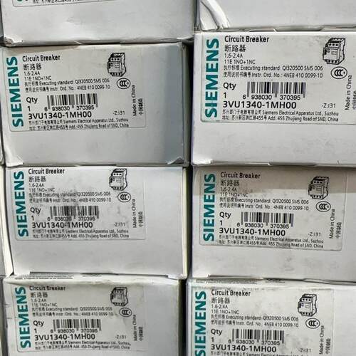 西门子断路器 3VU1340-1MH00 全新停产备件