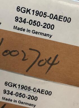 6GK1905-0AE00 现场总线 SPLITCONNECT 终结器6GK19050AEOO i原装