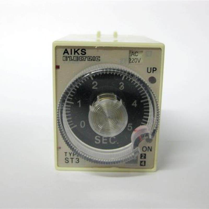 【】 爱克斯时间继电器 ST3P(JSZ3A) C-A  AC220V 8脚