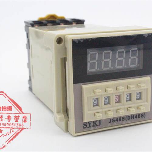 时间控制器 DH48S-2ZH 380V 110v 数显时间继电器JS48S 延时继电