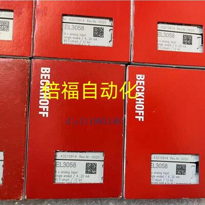 全新德国倍福模块EL4028 EL4004 EL3154 EL3058 EL4008 EL4104议