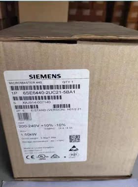 MM440变频器6SE6440-2UC21/2UC22/23/1BA1/5BA1/2BA1/0CA1/
