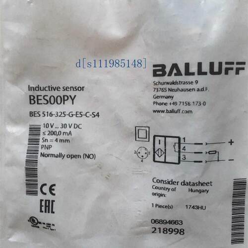 全新BALLUFF BES00PY BES 516-325-G-ES-C-S4光电开关 原装