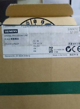 西门子CPU317F-2PN/DP 中央处理CPU模块 6ES7 317-2FK14-0AB0