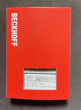 倍福模块EL2889 EL1889 EL1809 EL2809 EL9410 EL1008 EL2008