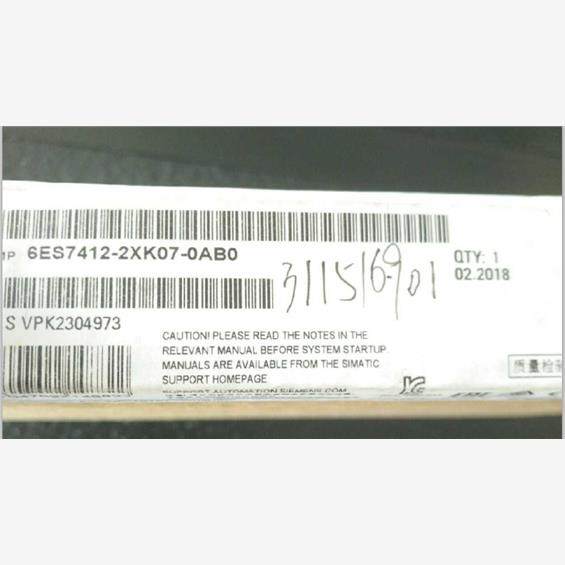 6ES7414-2XL07-0AB0西门子PLC S7-400 中央处理单元CPU
