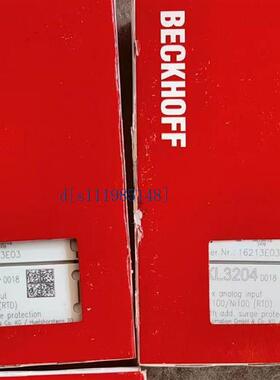 德国BECKHOFF倍福 模块KL3204-0018 KL3404-0018议价出