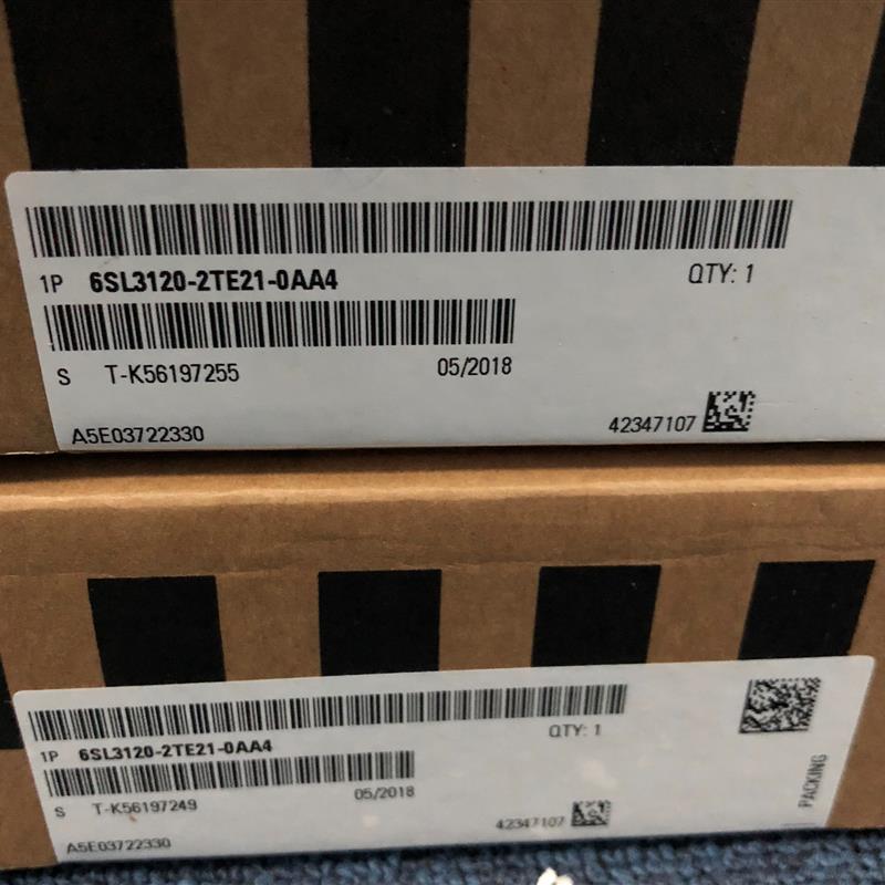 6SL3120-2TE21-0AD0全新S120双轴电机模块6SL31202TE210AD0