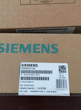 6SL3210-5BB11-2BV1V20变频器0.12KW 6SL32105BB112BV1现货