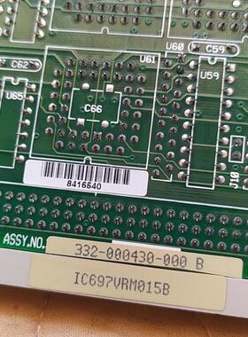 (议价)IC697VRM015-B美国GE发那科内存影像模块