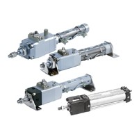 CDLG1BN精密锁紧气缸CLG1BN20/25/32/40-25/50/75/100/125/150E/P