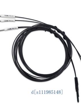 原装YIBOHNB光纤传感器PTS-210对射探头2mm1米线 FTS-210