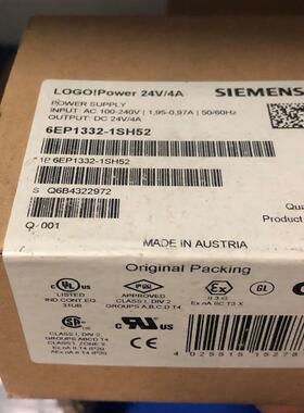 原装电源LOGO!POWER 24V 4A 6EP1332-1SH52 333-6SB00-0AY0