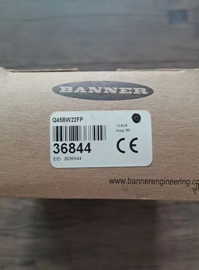 全新原装正品 邦纳 Q45BW22FP 光电传感器，实物拍摄