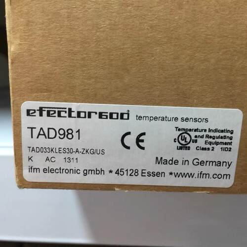 只做全新原装IFM易福门TAD981现货
