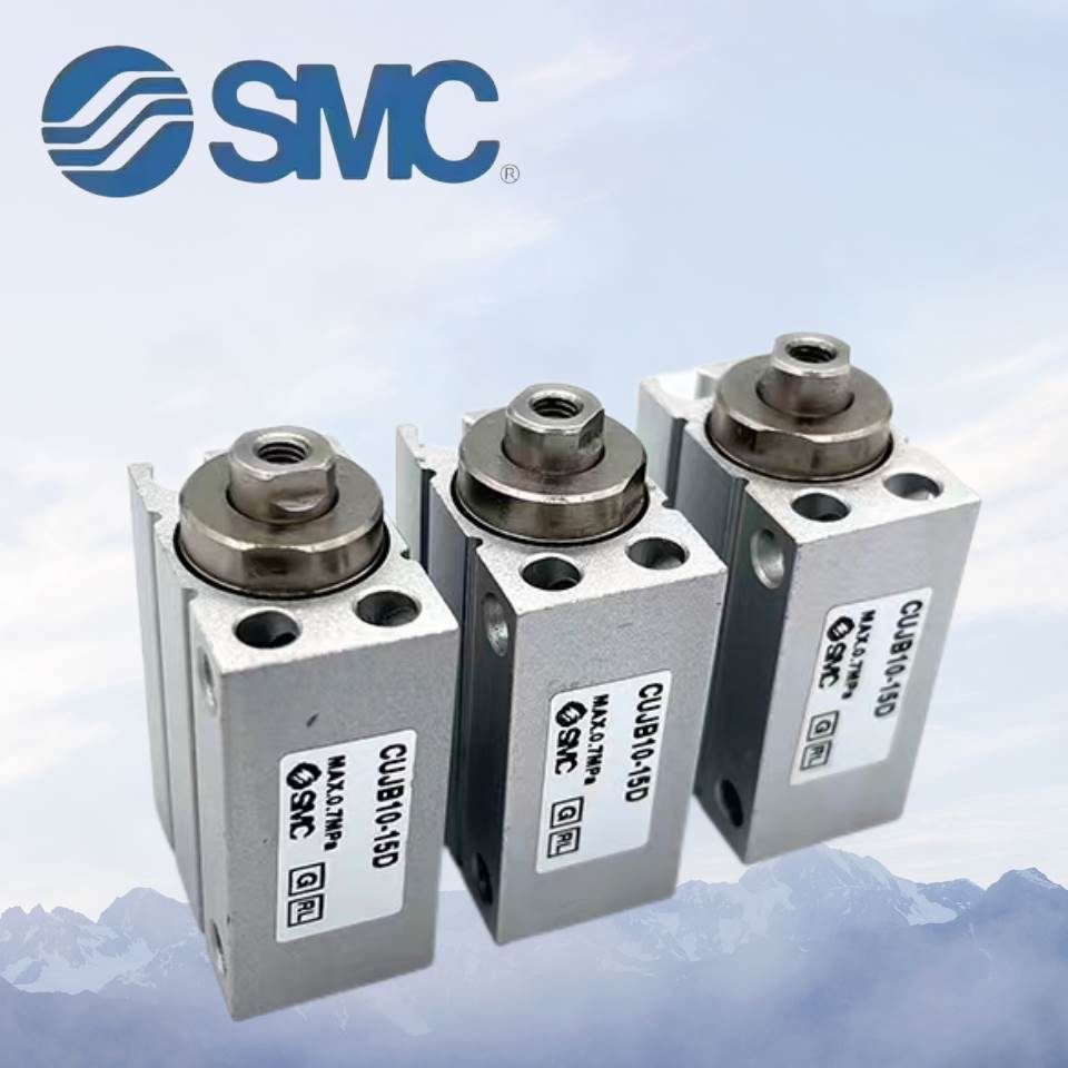 SMC小型气动气缸CUJB/CDUJB4/6/8/10/16-4-6-8-10-15-20-25-30D