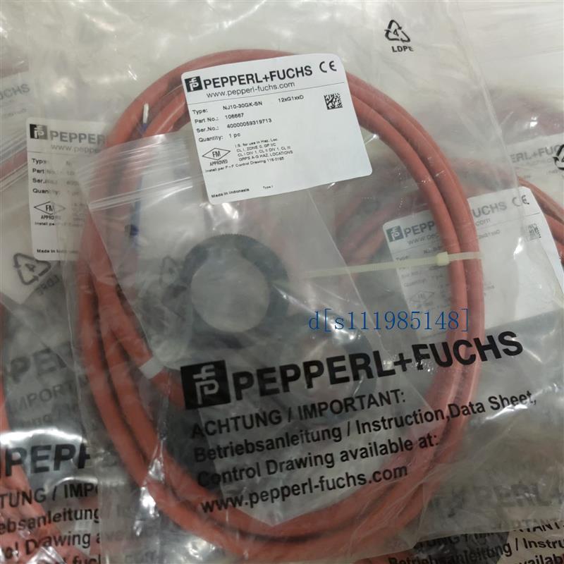 原装倍加福防爆接近开关传感器NJ10-30GK-SN库存现货106667