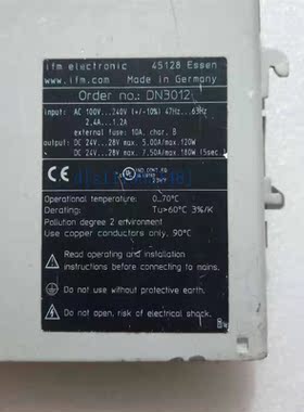 IFM DN3012