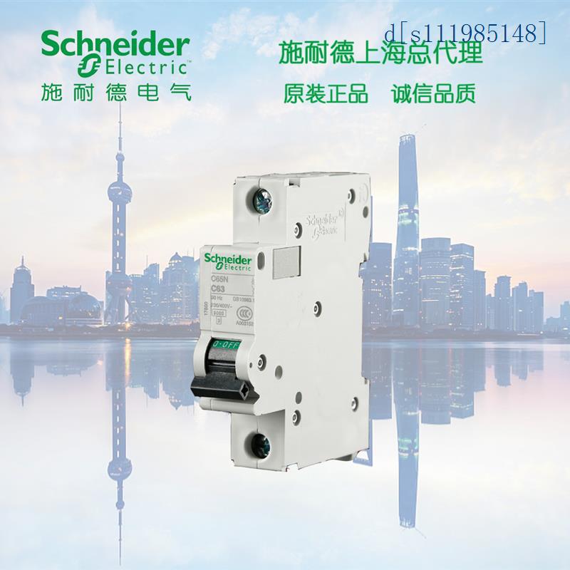 施耐德空气断路器   A9F18163  ic65N 1P C63A