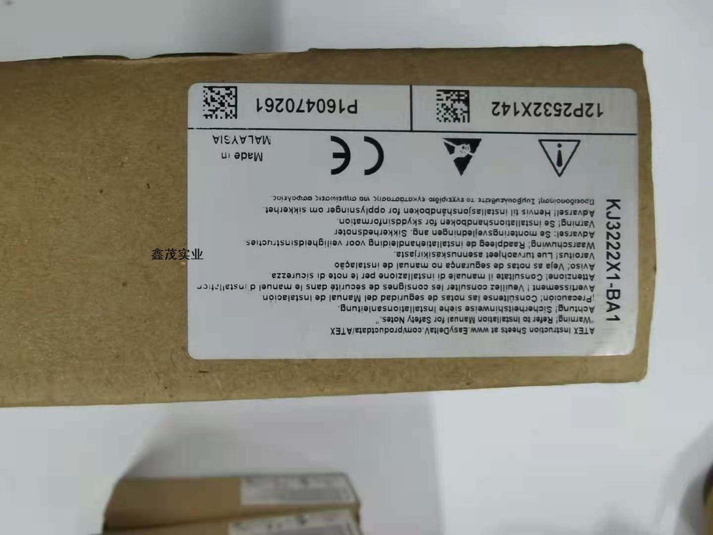 EMERSON艾默生卡件KJ3222X1-BA1 原装现货12P2532X142