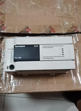 三菱FX3U-48MT/ES-A，成色漂亮，外观完好无损功能