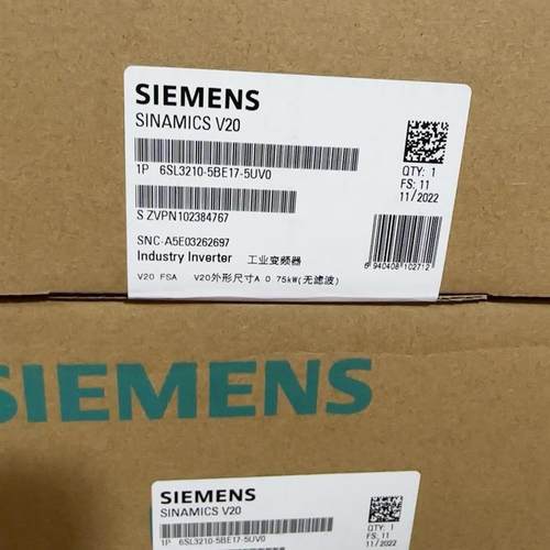 西门子变频器V20 6SL3210-5BE17-5UV0 0