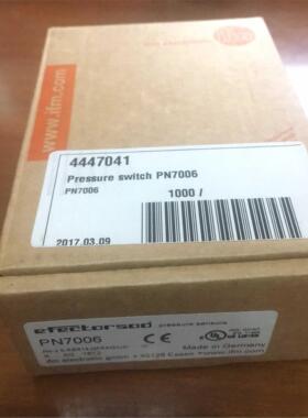 易福门压力传感器PN7006 【全新库存现货正品】现货