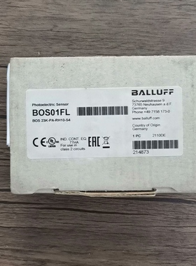 全新原装正品 巴鲁夫 BOS01FL  BOS 23K-PA