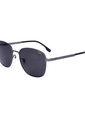 代购Hugo Boss男士太阳镜防紫外线深灰色镜片非偏光57mm镜片宽度