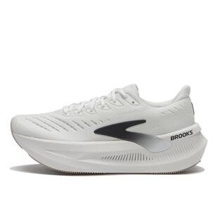 缓震透气轻量缓震跑鞋 跑步鞋 白色网面 Brooks布鲁克斯男士 代购