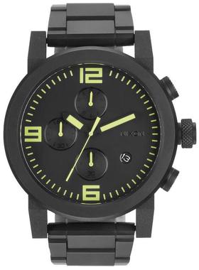 代购Nixon男士腕表计时日期夜光测速金属钢带防水商务运动手表