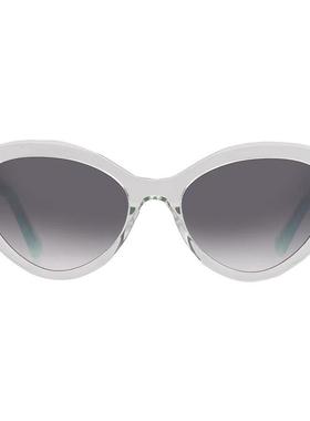 代购kate spade女士太阳镜防紫外线遮光渐变镜片塑料镜架猫眼型