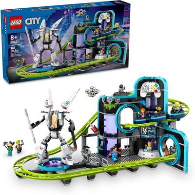 LEGO乐高城市机器人世界过山车积木套装儿童益智拼搭玩具