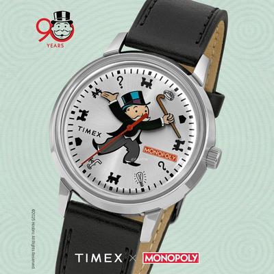 代购代购25新款天美时手表Timex × Monopoly大富翁联名自