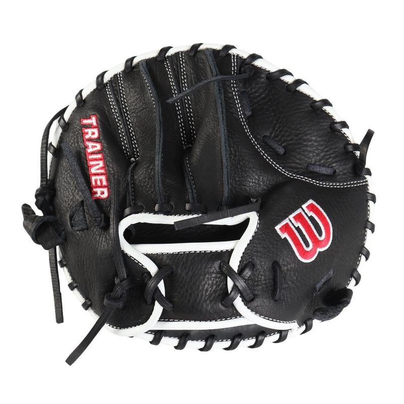 Wilson/威尔胜男士全粒面皮革训练棒球手套 infielder专用接杀手