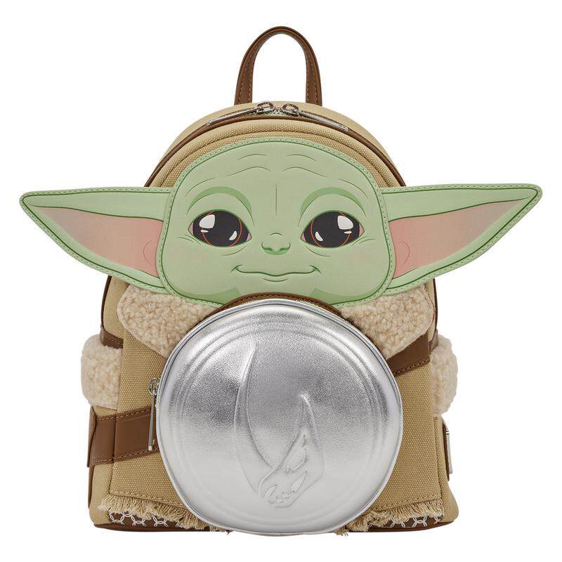 代购Loungefly男女星战背包可调节肩带顶部提手活动耳设计