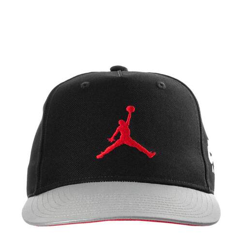 海外代购JORDAN男女帽子可调节Snapback黑色平檐运动休闲