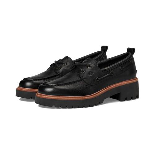 海外代购SPERRY女士时尚休闲鞋增高舒适透气厚底系带日常通勤